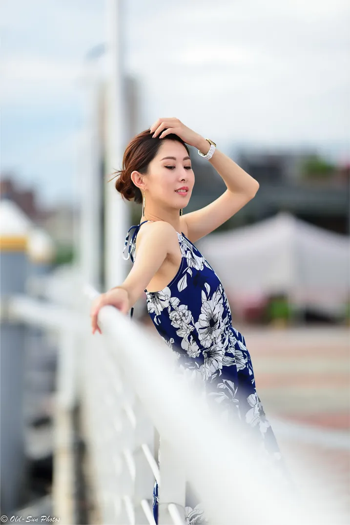 [Mzsock] NO.196 Zhao Tingting dress with cool and high legs street photography#[105P]-104