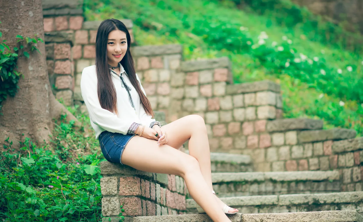 [Mzsock] NO.193 Wu Caijie short skirt, hot pants, high heels and beautiful legs street photography#[67P]-60