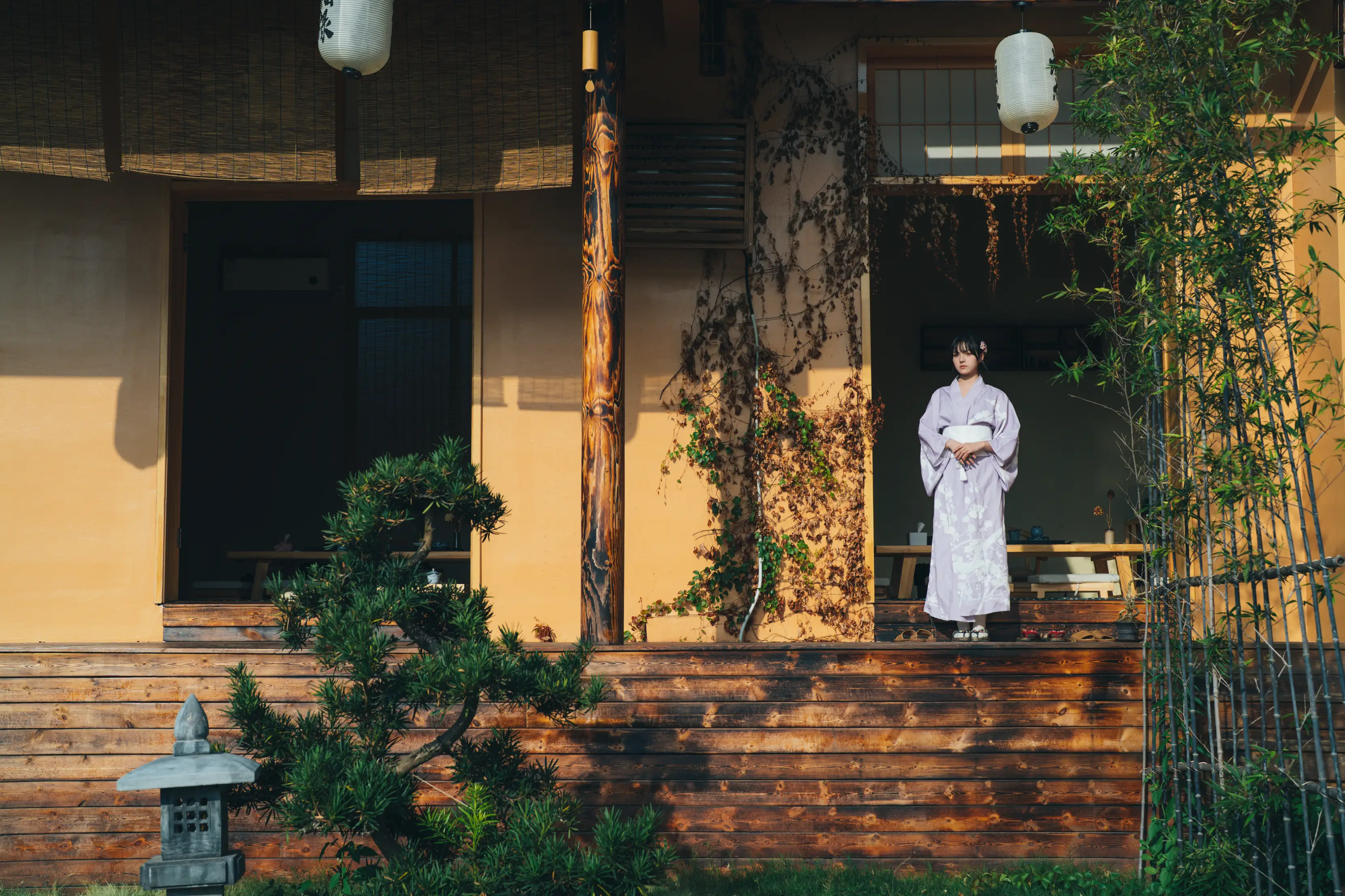 [YITUYU] 2022.02.09 Vol.772 – Japanese style story, photo of a girl in a Japanese garden dudu#[56P]-44